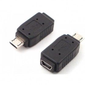Adapter Micro USB M σε Mini USB F