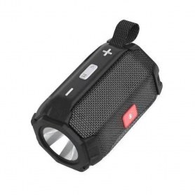 Φορητό Ηχείο LED-904, Bluetooth, Φακός, USB, SD, FM, AUX, black